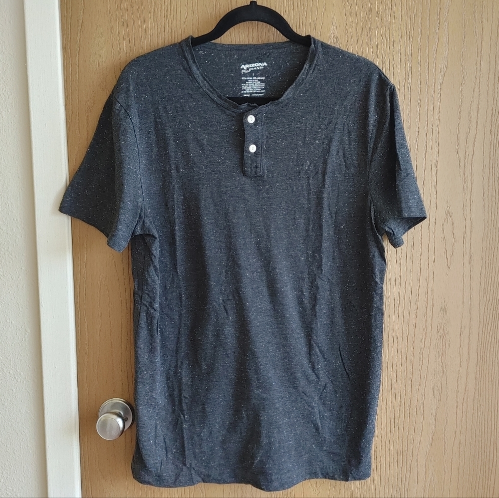 Arizona Jean Co black short sleeve shirt